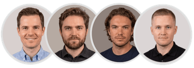 Happy business owners using Review Revolution