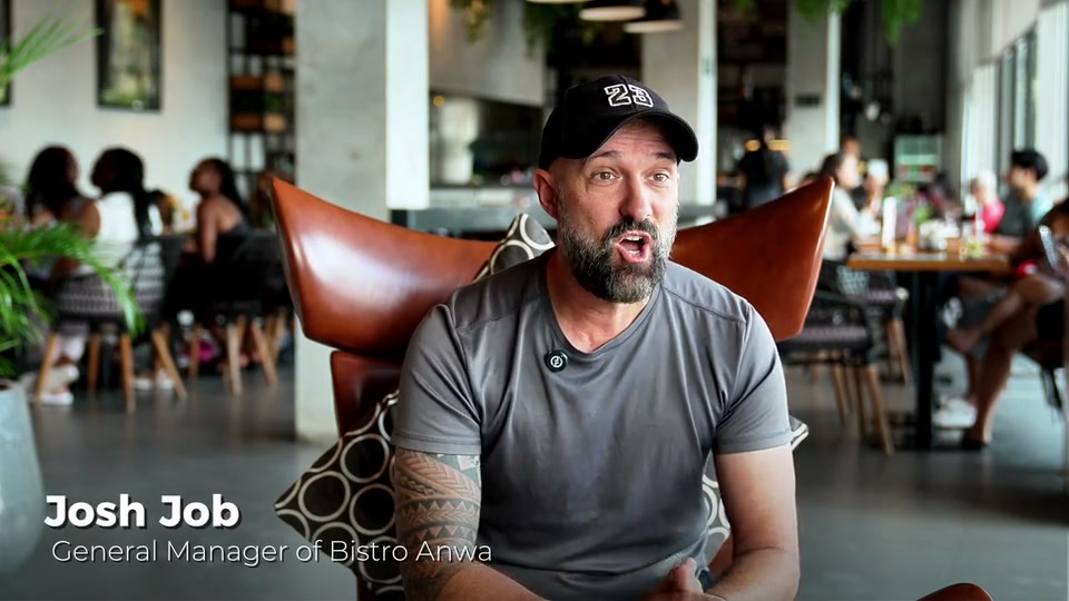 Josh Job - General Manager of Bistro Anwa | Review Revolution customer story
