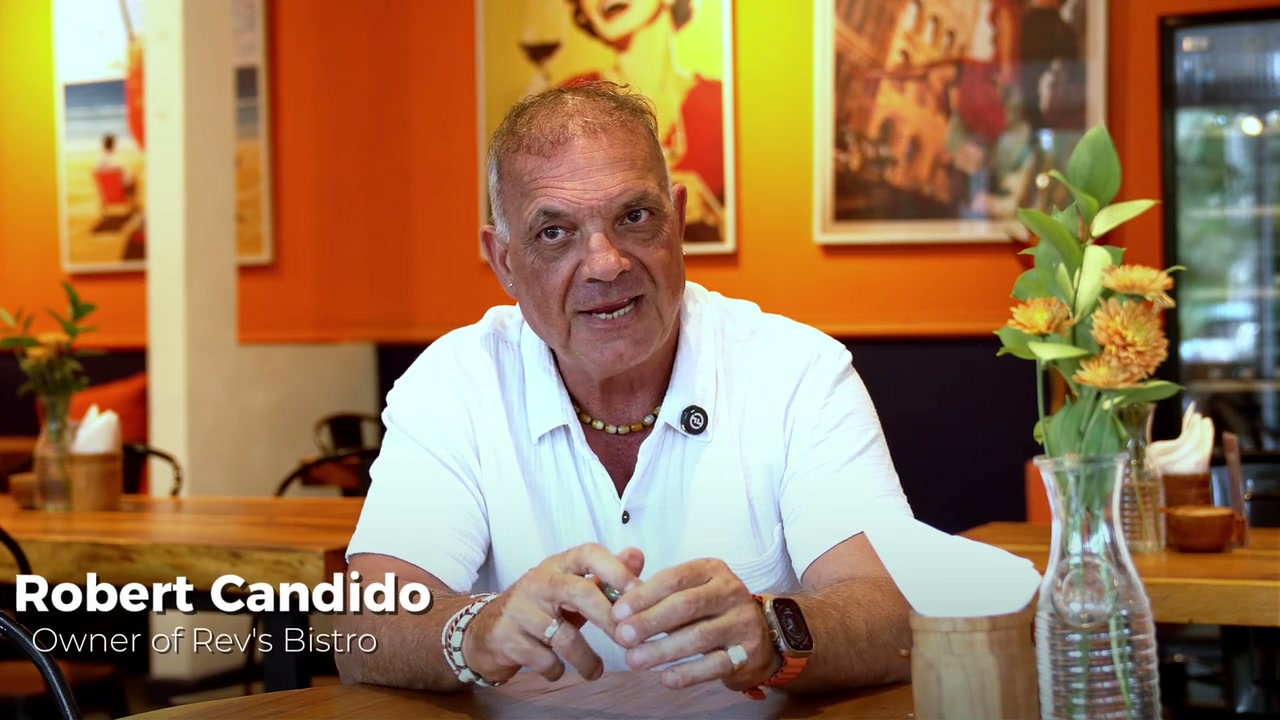 Robert Candido - Owner of Rev's Bistro | Review Revolution customer story